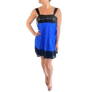 Jovani Blue/Black Dress